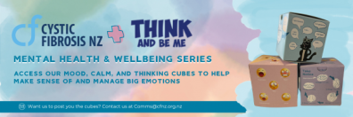 Think and Be Me Cubes banner website links