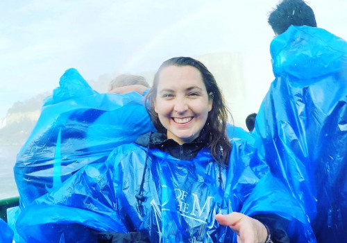 Alana adult with CF at Niagara Falls