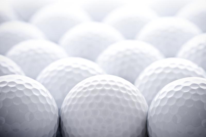 golf balls wall mural 1000x