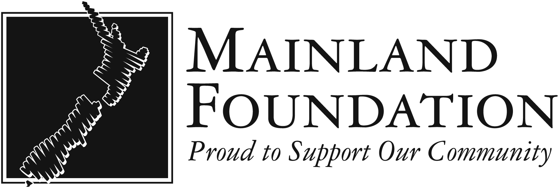 Mainland Logo Black