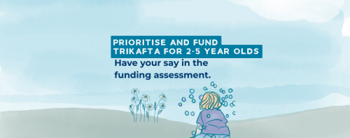 Trikafta 2 to 5 Year Olds Latest News Header