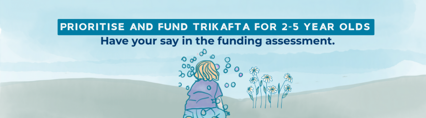 Trikafta 2 to 5 Year Olds Latest News Header 2