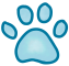 Fred paw colour
